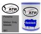 Preview: Porsche, Meteor Gray Metallic, 961: 500ml Lackdose, von ATW Autoteile West.